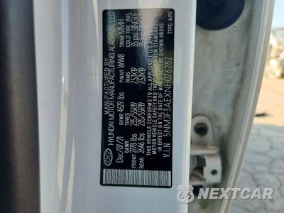 Zdjęcie 14 z 14 samochodu: 2022 HYUNDAI TUCSON SEL VIN:5NMJF3AEXNH076282 - miniatura