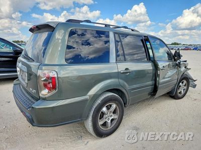Trzecie zdjęcie samochodu z tyłu: 2007 HONDA PILOT EXL VIN:5FNYF28537B040310 - miniatura