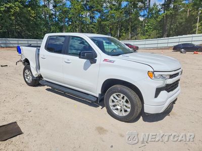 Czwarte zdjęcie samochodu z boku: 2024 CHEVROLET SILVERADO K1500 RST VIN:1GCUDEE88RZ219802 - miniatura