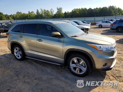 Czwarte zdjęcie samochodu z boku: 2016 TOYOTA HIGHLANDER LIMITED VIN:5TDDKRFH7GS310411 - miniatura