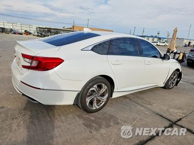 Trzecie zdjęcie samochodu z tyłu: 2019 HONDA ACCORD EX VIN:1HGCV1F40KA176317 - miniatura