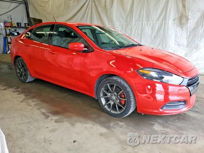 Czwarte zdjęcie samochodu z boku: 2016 DODGE DART SE VIN:1C3CDFAA5GD645620 - miniatura