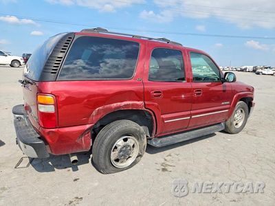 Trzecie zdjęcie samochodu z tyłu: 2002 CHEVROLET TAHOE C1500 VIN:1GNEC13Z82R238620 - miniatura