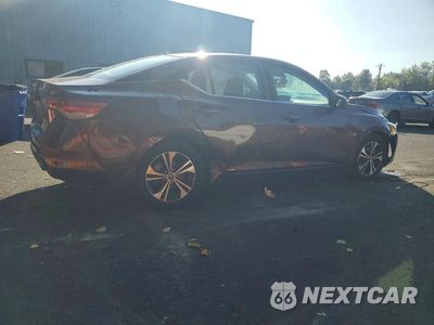 Trzecie zdjęcie samochodu z tyłu: 2021 NISSAN SENTRA SV VIN:3N1AB8CV7MY277909 - miniatura