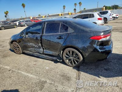 Drugie zdjęcie samochodu z przodu: 2022 TOYOTA COROLLA SE NIGHTSHADE EDITION VIN:5YFS4MCE6NP111998 - miniatura