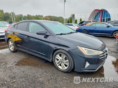 Czwarte zdjęcie samochodu z boku: 2019 HYUNDAI ELANTRA SEL VIN:5NPD84LF1KH403170 - miniatura