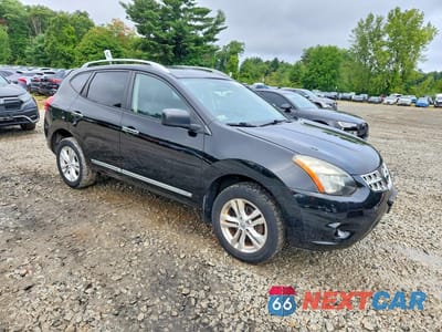 Czwarte zdjęcie samochodu z boku: 2015 NISSAN ROGUE SELECT S VIN:JN8AS5MV1FW258622 - miniatura