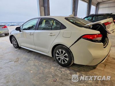 Drugie zdjęcie samochodu z przodu: 2021 TOYOTA COROLLA LE VIN:JTDEAMDE5MJ020874 - miniatura