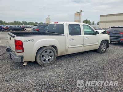 Trzecie zdjęcie samochodu z tyłu: 2010 GMC SIERRA K1500 SLT VIN:3GTRKWE38AG290816 - miniatura
