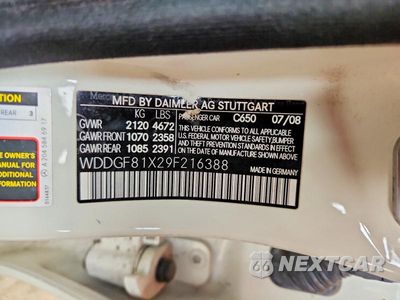 Zdjęcie 13 z 13 samochodu: 2009 MERCEDES-BENZ C 300 4MATIC VIN:WDDGF81X29F216388 - miniatura