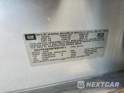Zdjęcie 13 z 13 samochodu: 2015 CADILLAC SRX VIN:3GYFNAE39FS557411 - miniatura