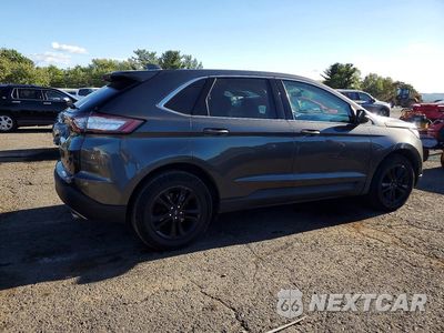 Trzecie zdjęcie samochodu z tyłu: 2015 FORD EDGE SEL VIN:2FMTK4J83FBB63599 - miniatura