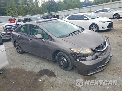 Czwarte zdjęcie samochodu z boku: 2013 HONDA CIVIC EX VIN:19XFB2F84DE050443 - miniatura