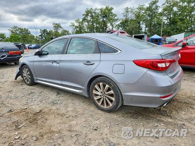 Drugie zdjęcie samochodu z przodu: 2017 HYUNDAI SONATA SPORT VIN:5NPE34AF3HH439635 - miniatura