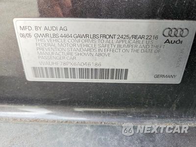 Zdjęcie 12 z 12 samochodu: 2006 AUDI A3 2 VIN:WAUHF78PX6A046186 - miniatura