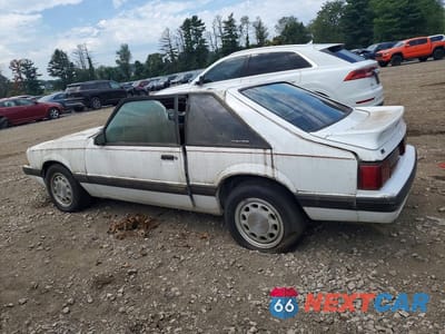 Drugie zdjęcie samochodu z przodu: 1989 FORD MUSTANG LX VIN:1FABP41A2KF270470 - miniatura