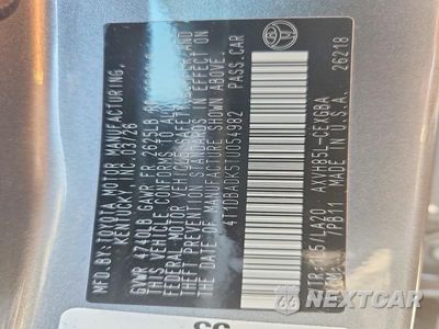 Zdjęcie 12 z 12 samochodu: 2026 TOYOTA CAMRY XLE VIN:4T1DBADK5TU054982 - miniatura