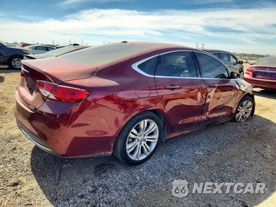 Trzecie zdjęcie samochodu z tyłu: 2015 CHRYSLER 200 LIMITED VIN:1C3CCCAB3FN552162 - miniatura