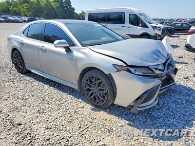 Czwarte zdjęcie samochodu z boku: 2022 TOYOTA CAMRY XSE VIN:4T1K61AK0NU066444 - miniatura
