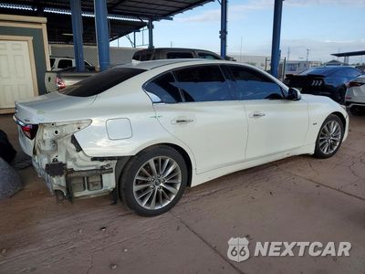Trzecie zdjęcie samochodu z tyłu: 2018 INFINITI Q50 3.0T LUXE VIN:JN1EV7AP0JM352911 - miniatura