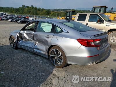 Drugie zdjęcie samochodu z przodu: 2022 HONDA ACCORD SPORT VIN:1HGCV1F39NA100543 - miniatura
