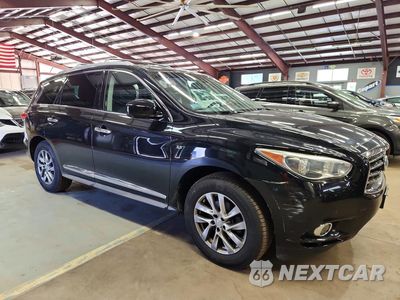 Czwarte zdjęcie samochodu z boku: 2014 INFINITI QX60 BASE VIN:5N1AL0MM9EC544443 - miniatura