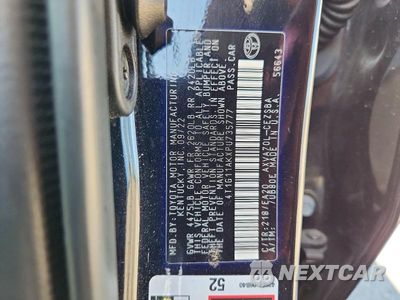 Zdjęcie 12 z 12 samochodu: 2023 TOYOTA CAMRY SE VIN:4T1G11AKXPU735777 - miniatura