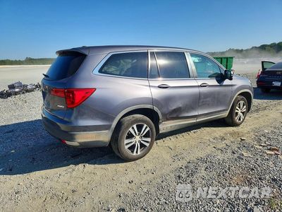 Trzecie zdjęcie samochodu z tyłu: 2018 HONDA PILOT EX VIN:5FNYF6H39JB010953 - miniatura