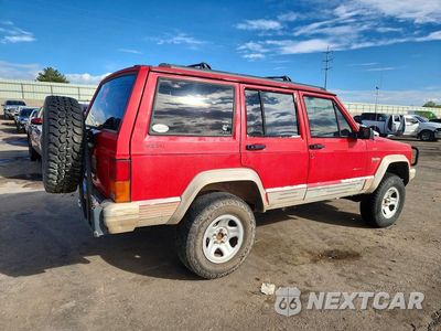 Trzecie zdjęcie samochodu z tyłu: 1993 JEEP CHEROKEE COUNTRY VIN:1J4FJ78S3PL575458 - miniatura