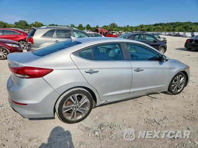 Trzecie zdjęcie samochodu z tyłu: 2017 HYUNDAI ELANTRA LIMITED VIN:KMHD84LF7HU269355 - miniatura