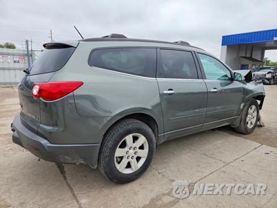 Trzecie zdjęcie samochodu z tyłu: 2011 CHEVROLET TRAVERSE LT VIN:1GNKRGED7BJ269197 - miniatura