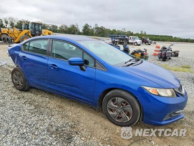 Czwarte zdjęcie samochodu z boku: 2014 HONDA CIVIC LX VIN:2HGFB2F51EH528833 - miniatura