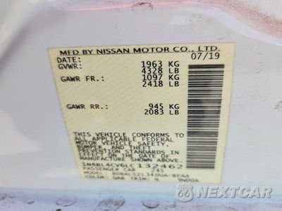 Zdjęcie 12 z 12 samochodu: 2020 NISSAN ALTIMA SR VIN:1N4BL4CV6LC132462 - miniatura
