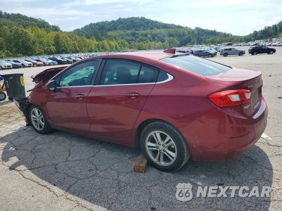 Drugie zdjęcie samochodu z przodu: 2018 CHEVROLET CRUZE LT VIN:1G1BE5SM9J7208399 - miniatura