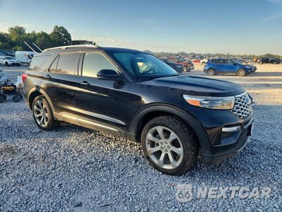 Czwarte zdjęcie samochodu z boku: 2020 FORD EXPLORER PLATINUM VIN:1FM5K8HC8LGA47524 - miniatura