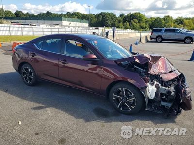 Czwarte zdjęcie samochodu z boku: 2025 NISSAN SENTRA SV VIN:3N1AB8CV6SY325218 - miniatura