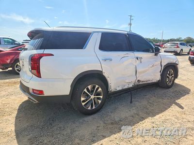 Trzecie zdjęcie samochodu z tyłu: 2021 HYUNDAI PALISADE SEL VIN:KM8R24HE0MU254942 - miniatura
