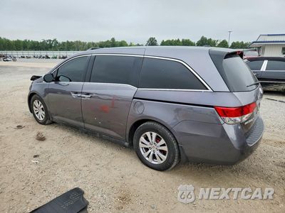 Drugie zdjęcie samochodu z przodu: 2014 HONDA ODYSSEY EXL VIN:5FNRL5H66EB007029 - miniatura