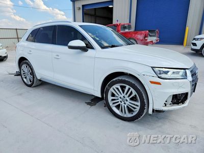 Czwarte zdjęcie samochodu z boku: 2018 AUDI Q5 PREMIUM PLUS VIN:WA1BNAFY3J2208256 - miniatura