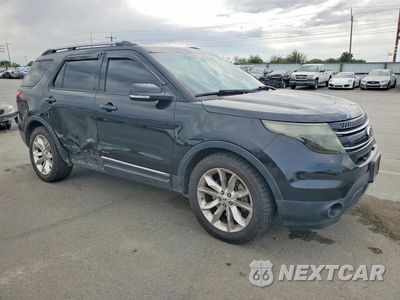 Czwarte zdjęcie samochodu z boku: 2014 FORD EXPLORER LIMITED VIN:1FM5K8F83EGB49931 - miniatura
