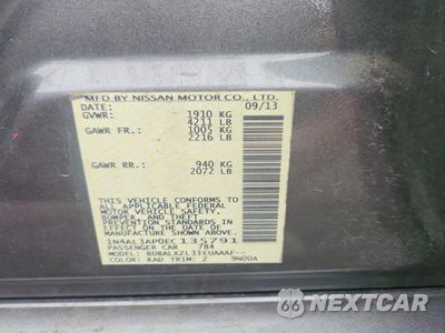 Zdjęcie 12 z 12 samochodu: 2014 NISSAN ALTIMA 2.5 SL VIN:1N4AL3AP0EC135791 - miniatura