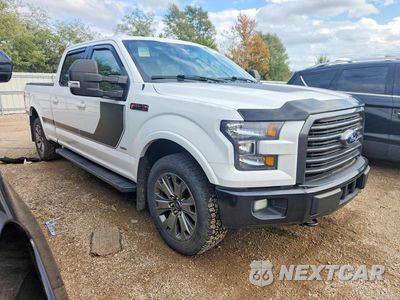 Czwarte zdjęcie samochodu z boku: 2017 FORD F150 SUPERCREW VIN:1FTFW1EG2HFB70079 - miniatura
