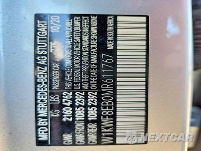Zdjęcie 12 z 12 samochodu: 2021 MERCEDES-BENZ C 300 4MATIC VIN:W1KWF8EB0MR611767 - miniatura