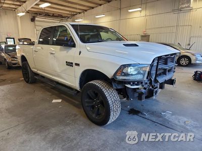 Czwarte zdjęcie samochodu z boku: 2018 RAM 1500 SPORT VIN:1C6RR7UT5JS150225 - miniatura