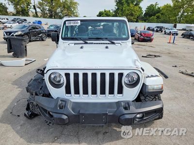 Piąte zdjęcie samochodu w środku: 2020 JEEP WRANGLER UNLIMITED SAHARA VIN:1C4HJXEN3LW148397 - miniatura