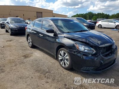 Czwarte zdjęcie samochodu z boku: 2019 NISSAN SENTRA SV VIN:3N1AB7AP1KY276489 - miniatura