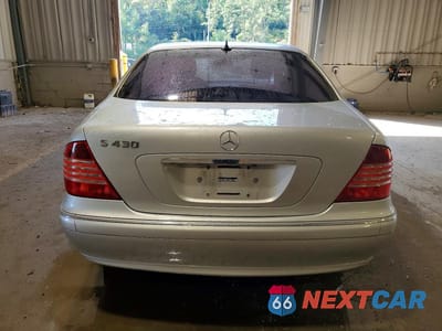 Zdjęcie 6 z 13 samochodu: 2001 MERCEDES-BENZ S 430 VIN:WDBNG70J11A147859 - miniatura