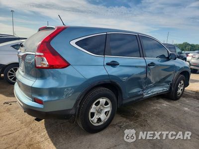 Trzecie zdjęcie samochodu z tyłu: 2015 HONDA CR-V LX VIN:5J6RM4H30FL060573 - miniatura
