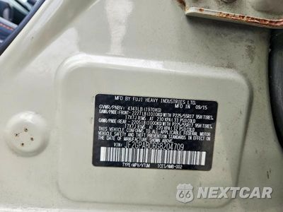Zdjęcie 13 z 13 samochodu: 2016 SUBARU CROSSTREK PREMIUM VIN:JF2GPABC6G8204709 - miniatura