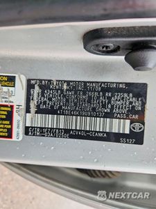 Zdjęcie 12 z 12 samochodu: 2009 TOYOTA CAMRY LE VIN:4T1BE46K19U910137 - miniatura